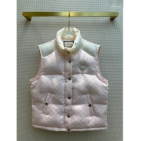 ​Fashion Discount Gucci Down Vest G110903 Pink 2023