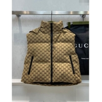 ​Most Popular Gucci Down Vest G120118 Brown 2023