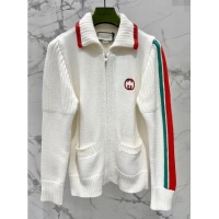 ​Good Looking Gucci Wool Cardigan G122304 White 2023