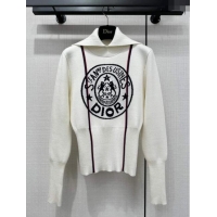 ​Famous Brand Dior Cashmere Sweater D112456 White 2023