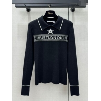 ​Good Looking Dior Wool Sweater D122205 Black 2023