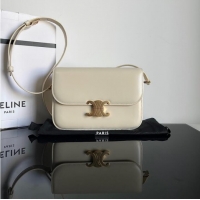 Trendy Design Celine CLASSIQUE TRIOMPHE BAG IN SHINY CALFSKIN 187363 NUDE