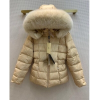 Good Taste Fendi Reversible FF Down Jacket F110951 Yellow 2023