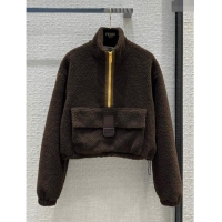 Luxurious Inexpensive Fendi Top F120120 Brown 2023