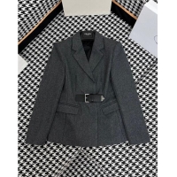 Good Taste Prada Wool Jacket P112906 Grey 2023