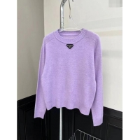 ​Good Product Prada Wool Sweater P112909 Lilac 2023