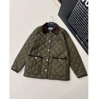 Fashion Promotional Prada Padded Coat P112917 Green 2023