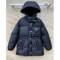 Most Popular Prada Re-Nylon Down Jacket P112933 Black 2023