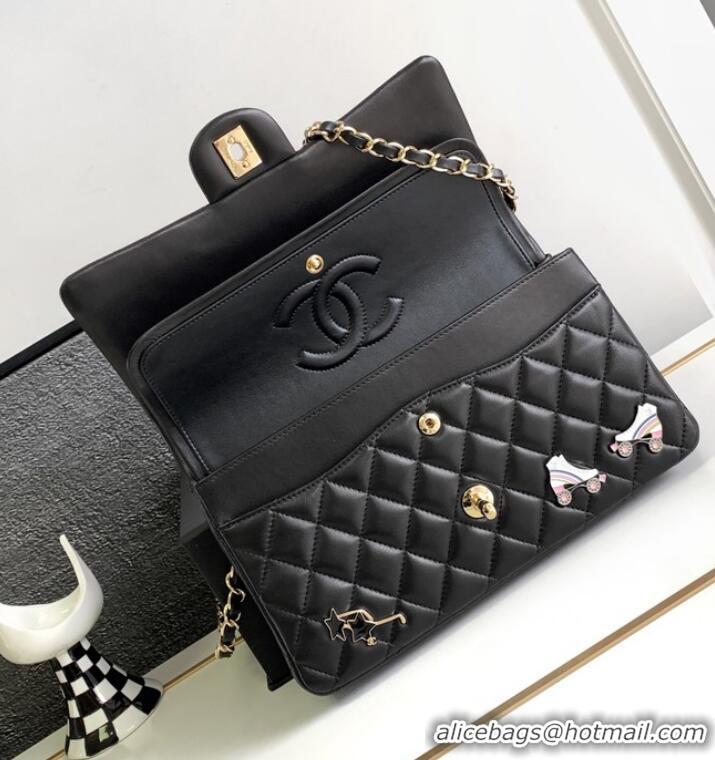 Promotional Chanel CLASSIC HANDBAG A01112 Black