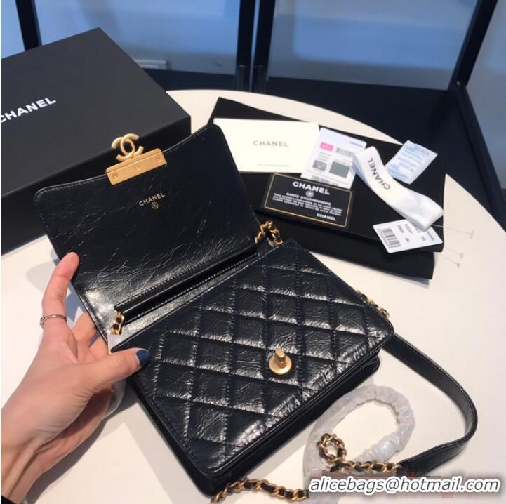 Reasonable Price Chanel CLUTCH WITH CHAIN 81410 Black