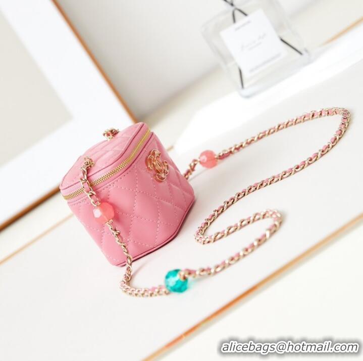 Top Design Chanel CLUTCH WITH CHAIN AP3230 Pink