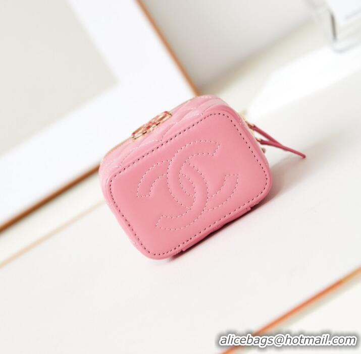 Top Design Chanel CLUTCH WITH CHAIN AP3230 Pink