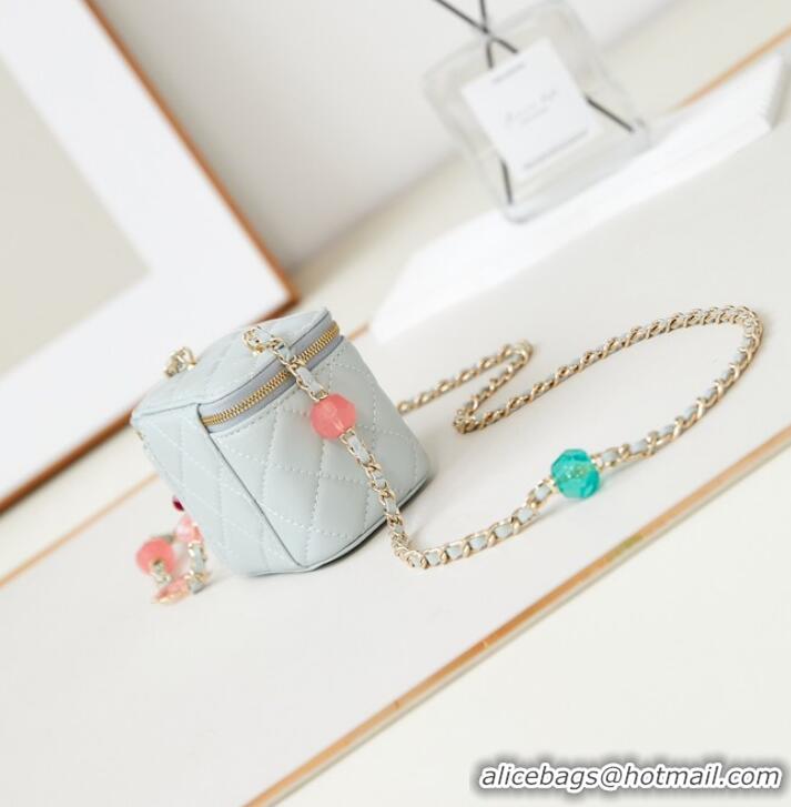 Promotional Chanel CLUTCH WITH CHAIN AP3230 Light Blue