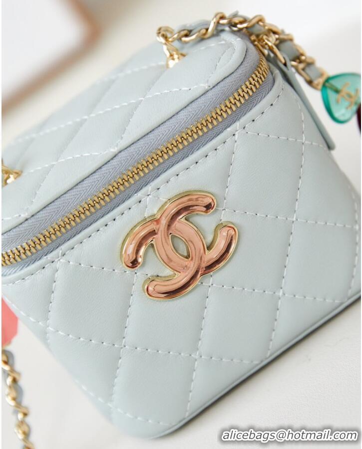 Promotional Chanel CLUTCH WITH CHAIN AP3230 Light Blue