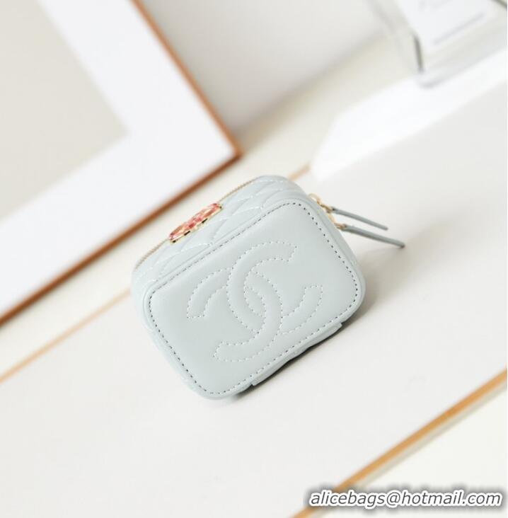 Promotional Chanel CLUTCH WITH CHAIN AP3230 Light Blue