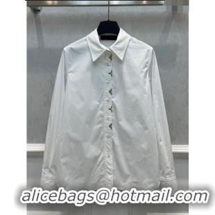 Good Taste Louis Vuitton Monogram Accent Shirt LV112743 White 2023