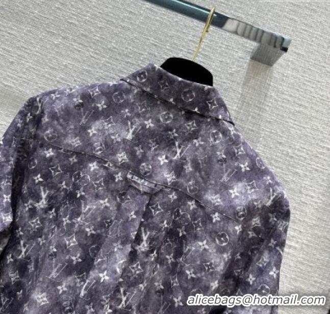 Reasonable Price Louis Vuitton Monogram Cloud Shirt 1AFHI8 2023