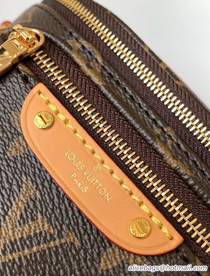 Famous Brand Louis Vuitton Monogram Canvas Mini Bumbag M82335 Brown