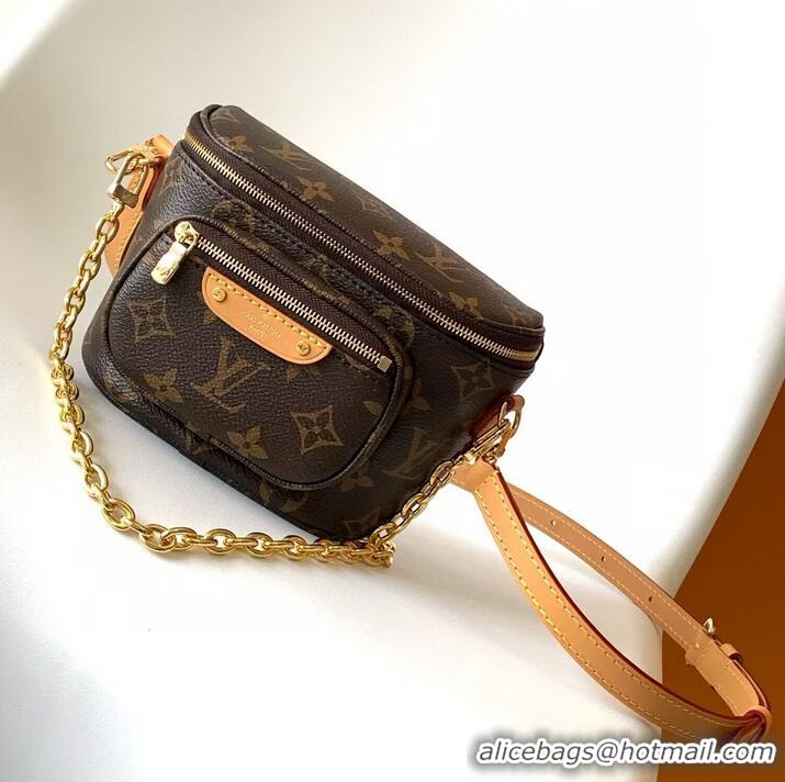 Famous Brand Louis Vuitton Monogram Canvas Mini Bumbag M82335 Brown