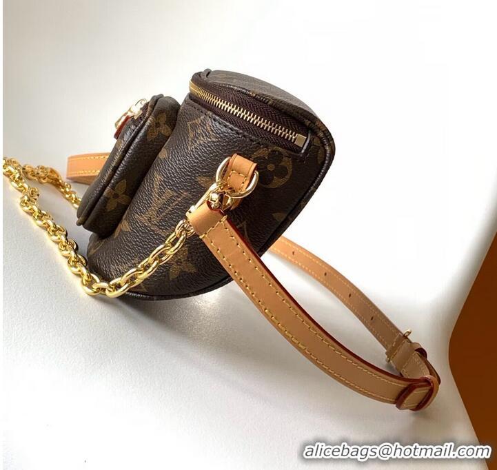 Famous Brand Louis Vuitton Monogram Canvas Mini Bumbag M82335 Brown