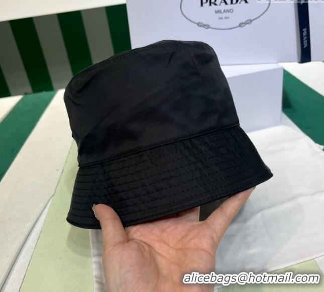 Buy Discount Prada Nylon Bucket Hat PR08241 Black 2023