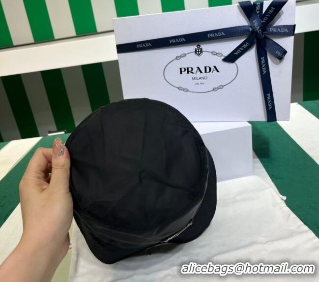 Buy Discount Prada Nylon Bucket Hat PR08241 Black 2023