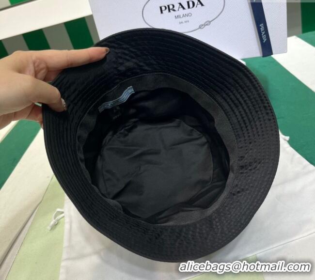 Buy Discount Prada Nylon Bucket Hat PR08241 Black 2023