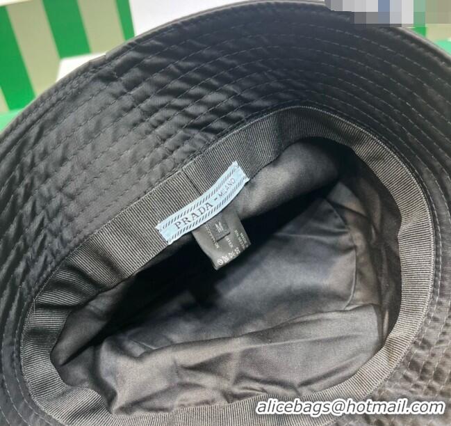 Buy Discount Prada Nylon Bucket Hat PR08241 Black 2023