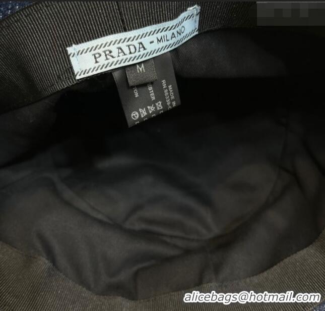 Buy Promotional Prada Denim Bucket Hat PR08241 Dark Blue 2023