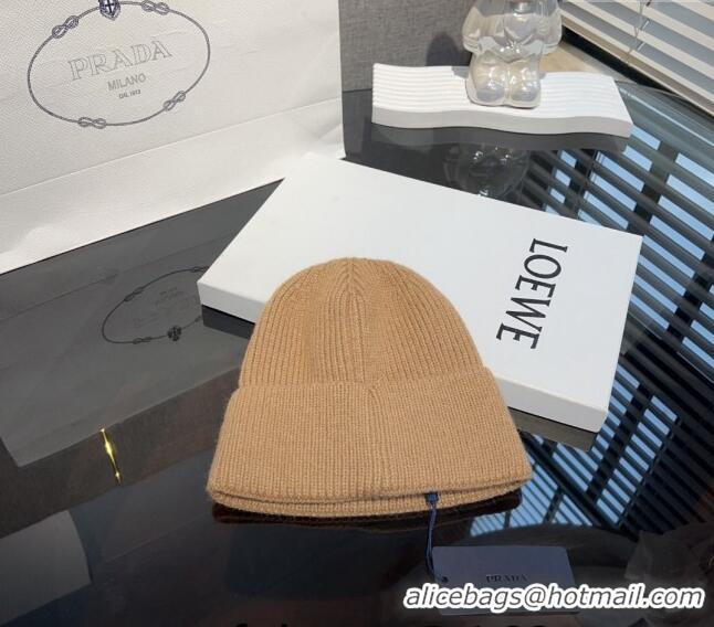 Reasonable Price Prada Knit hat PR10182 Beige 2023