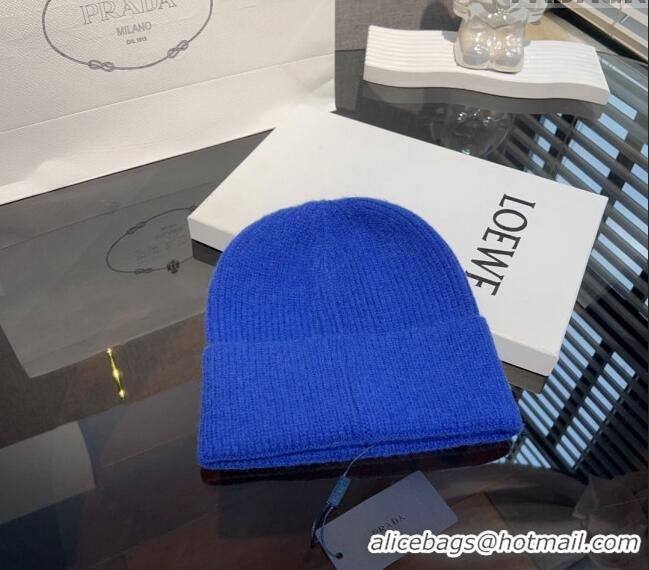 Buy Fashionable Prada Knit hat PR10182 Blue 2023