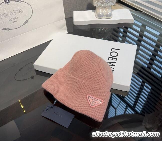 Traditional Specials Prada Knit hat PR10182 Light Pink 2023