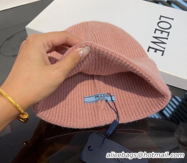 Traditional Specials Prada Knit hat PR10182 Light Pink 2023