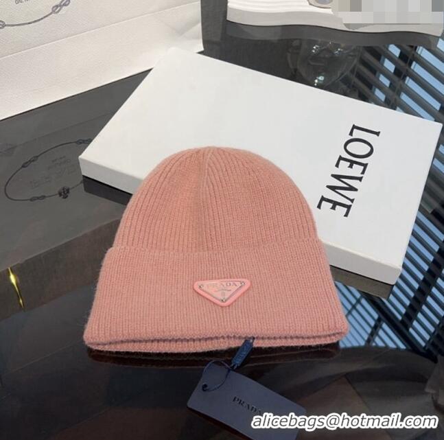 Traditional Specials Prada Knit hat PR10182 Light Pink 2023