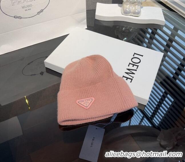 Traditional Specials Prada Knit hat PR10182 Light Pink 2023