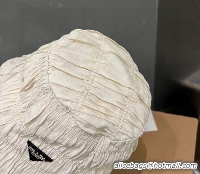 Particularly Recommended Prada Bucket Hat PA1206 White 2023