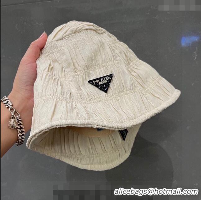 Particularly Recommended Prada Bucket Hat PA1206 White 2023