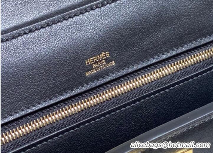 Top Grade Hermes Original Togo Leather Bag H3621 Black