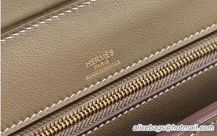 Luxurious Discount Hermes Original Togo Leather Bag H3621 Gray