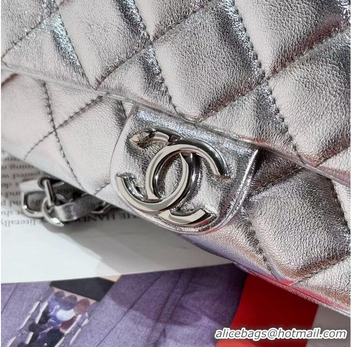 Famous Brand Chanel BACKPACK AS4621 Silver