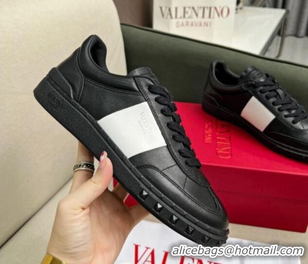 Stylish Valentino Upvillage Sneakers in Nappa Calfskin Black/White 218081