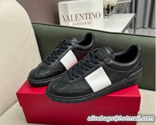 Stylish Valentino Upvillage Sneakers in Nappa Calfskin Black/White 218081