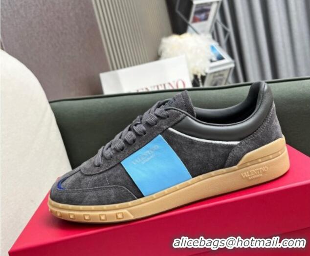 Pretty Style Valentino Upvillage Sneakers in Suede Black 1218086