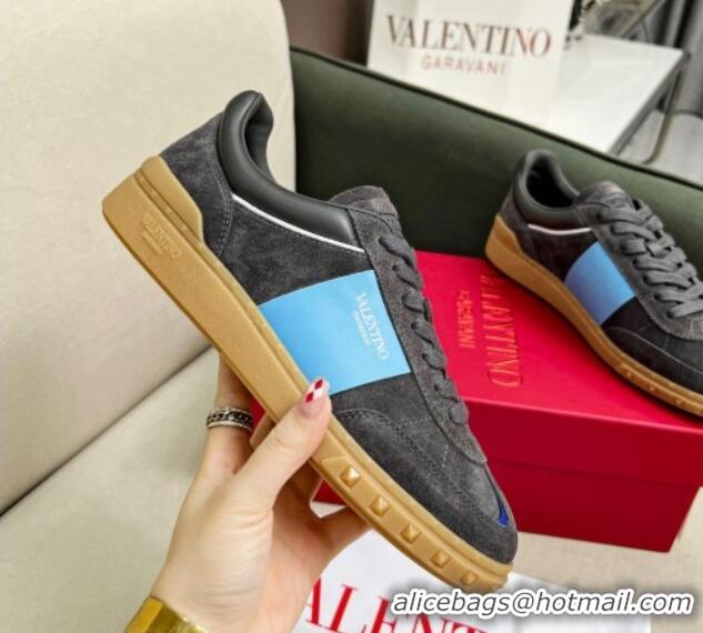 Pretty Style Valentino Upvillage Sneakers in Suede Black 1218086