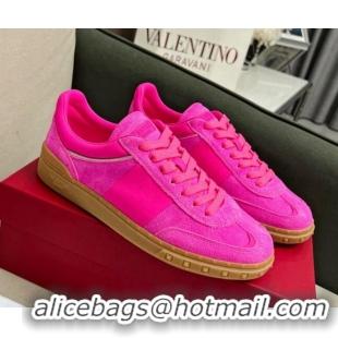 Good Looking Valentino Upvillage Sneakers in Suede PP Pink 218087