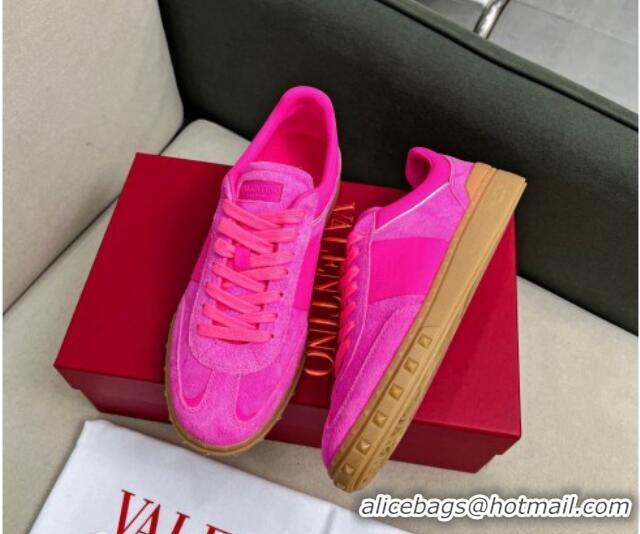 Good Looking Valentino Upvillage Sneakers in Suede PP Pink 218087