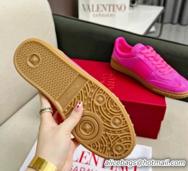 Good Looking Valentino Upvillage Sneakers in Suede PP Pink 218087