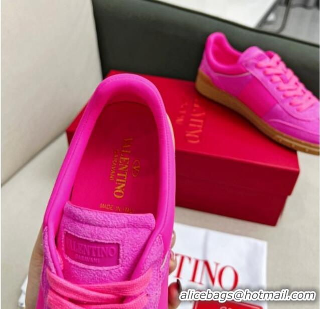 Good Looking Valentino Upvillage Sneakers in Suede PP Pink 218087