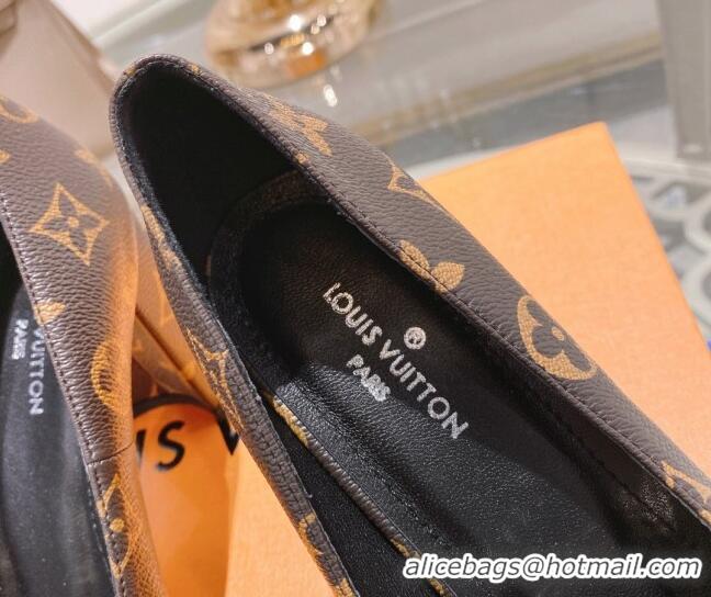 Most Popular Louis Vuitton Madeleine Pumps 8cm in Monogram Canvas with LV Circle 204030