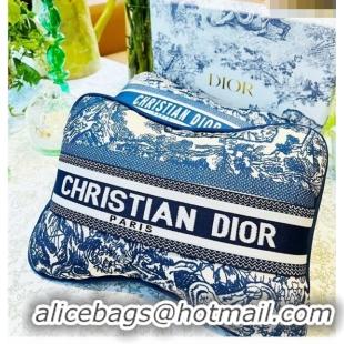 Grade Quality Dior Rectangular Pillow D0214 Blue 2023